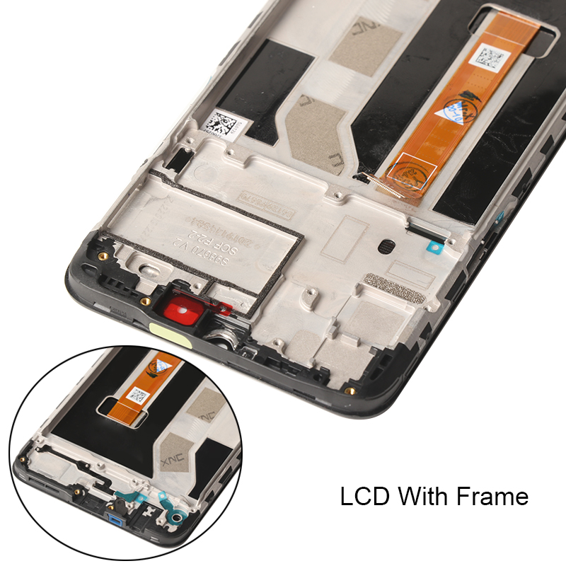 Lcd Voor Realme C3 RMX2027 RMX2021 RMX2020 Lcd Display Met Frame Digitizer Touch Screen Vervanging Voor Oppo Realme C3 C 3 6.5''