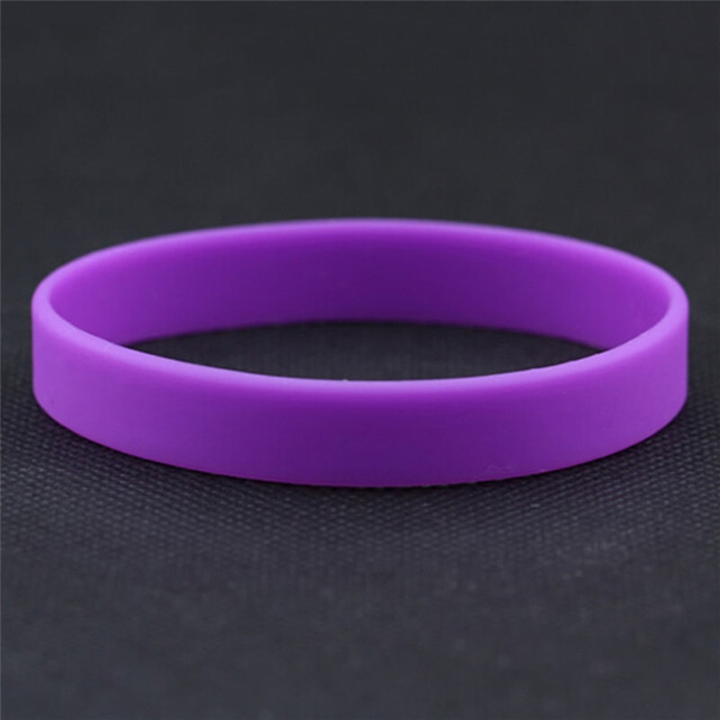 Pulseira de borracha de silicone pulseira de pulso flexível pulseira de punho esportes casual pulseira de silicone de fitness pulseira feminina masculina