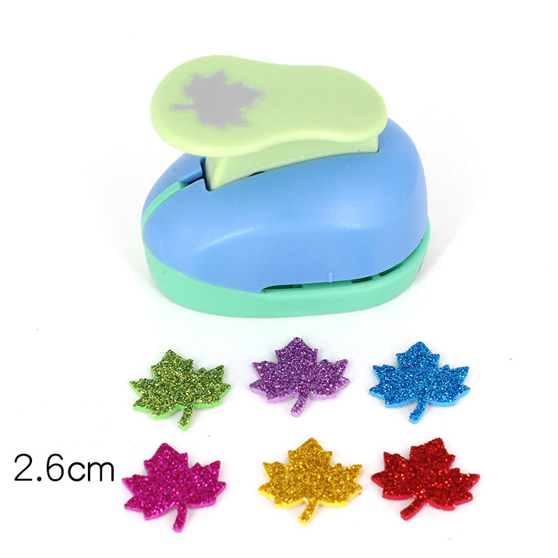 2.5cm Handmade Crafts and Scrapbooking Tool Paper Punch For Photo Gallery DIY Card Punches Embossing device Maple Leaf