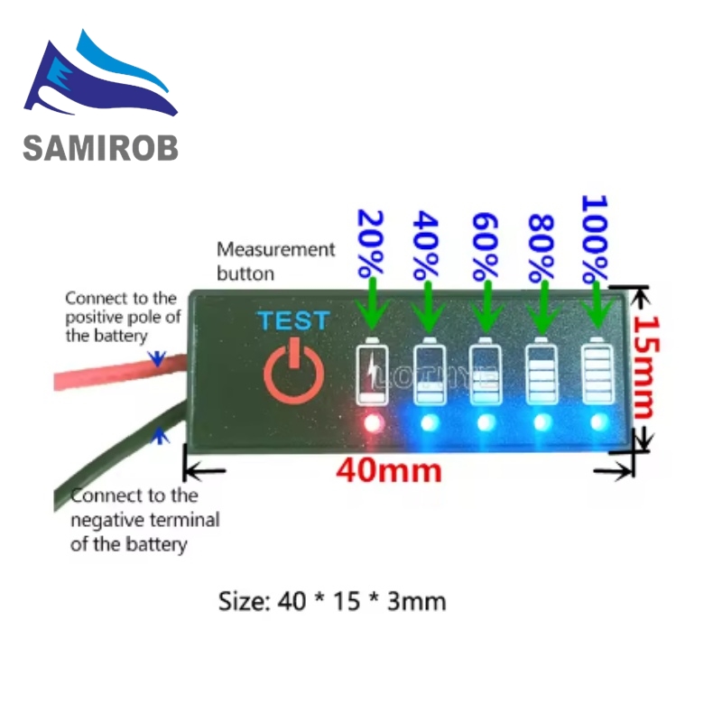 1S 2S 3S 4S Batterijniveau-indicator Ijzer Ternaire Loodzuurcapaciteit Display Lithium 3.7V 7.4V 11.1V 14.8V Fosfaat Tester Meter