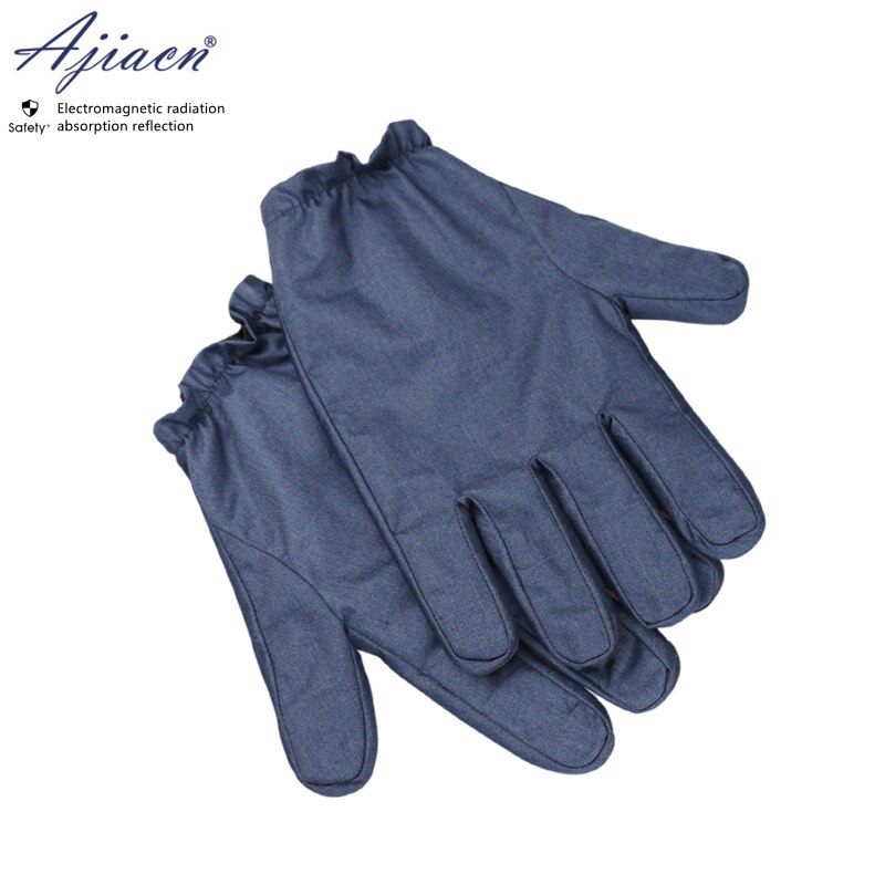 Genuine Electromagnetic radiation protective gloves Electric welding, electrical equipment operation EMF shielding gloves