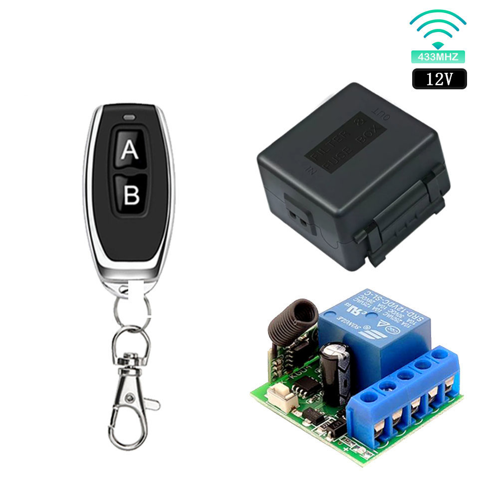 • Universal Gate Remote Control :This 433 Mhz remote control is to be a universal solution for gate control, ensuring