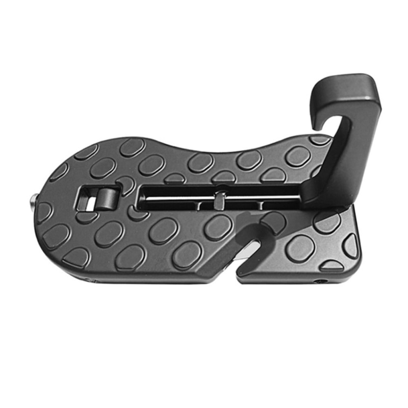 Coche plegable auxiliar de apoyo de coche Pedal de techo coche vehículo plegable escalón escalera pies clavijas de fácil acceso SUV accesorios de coche