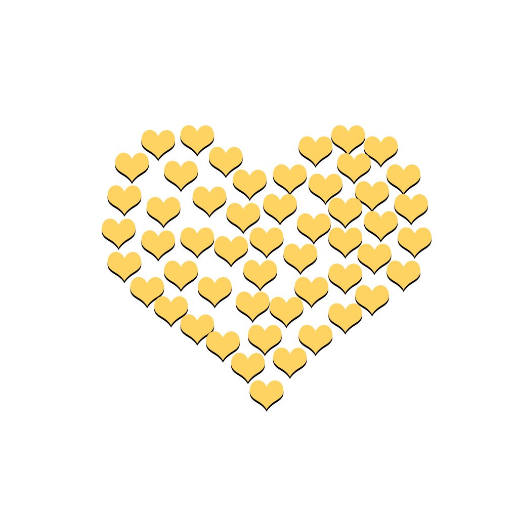 100pcs 2cm Small Heart Sticker Wedding Decor Acrylic Mirror Sticker Kid Room DIY Accessory Party Guest Nursery Home Decor