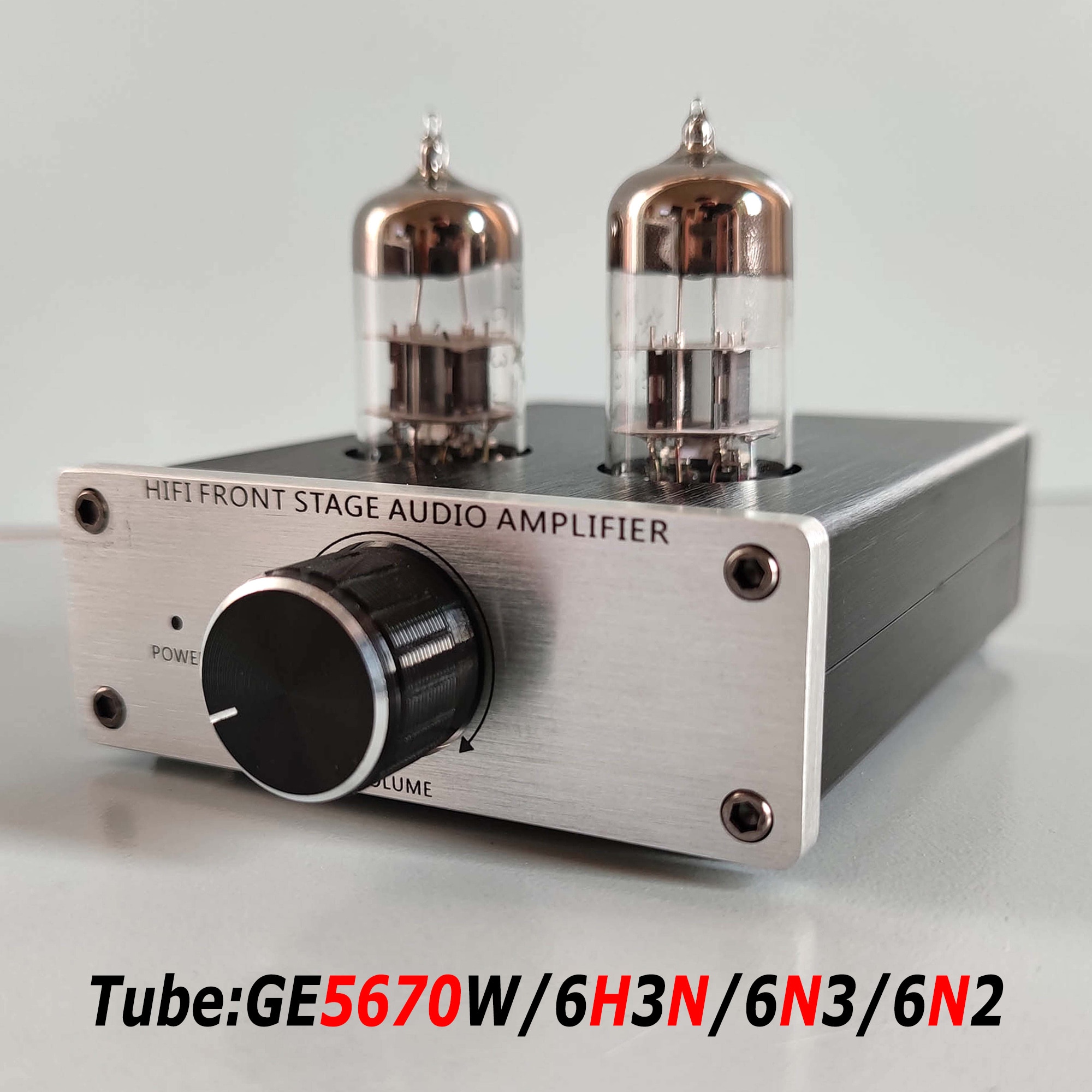 6N2/6N3/6H3N/GE5670W Rohr Mini Preamp Röhren Verstärker Buffer HIFI Audio Vorverstärker Einstellung Control