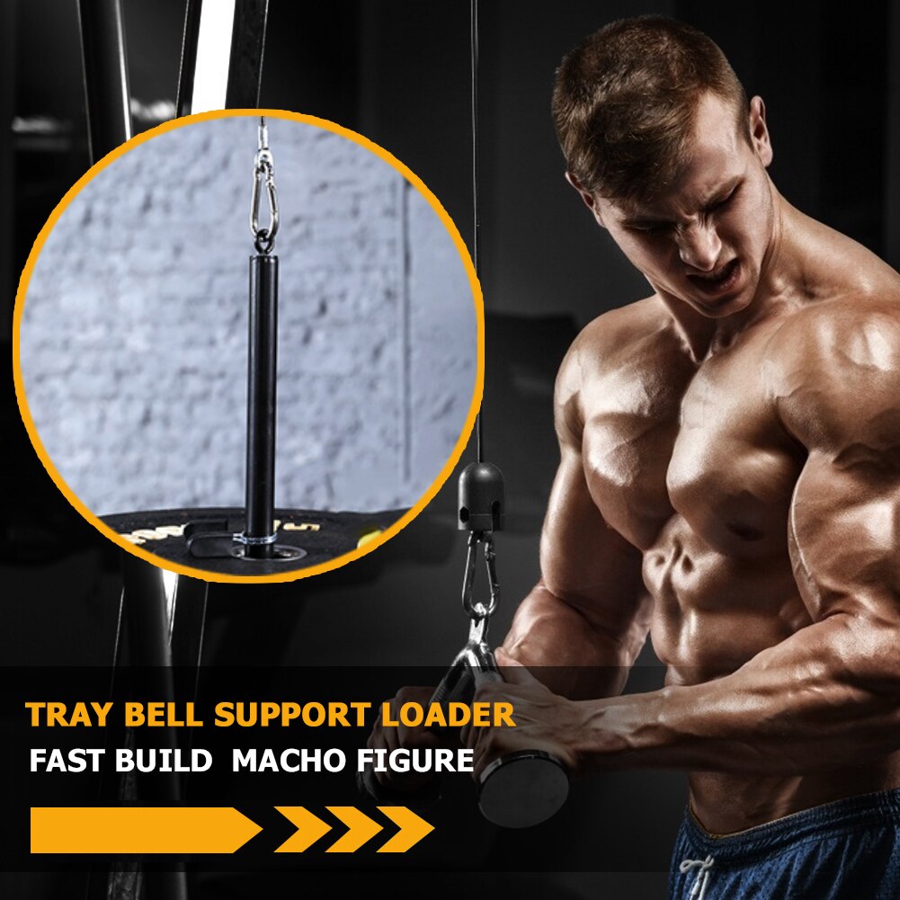 Fitness Loading Pin Gym Pulley Cable Dumbbell Rack Home Strength Training Weight Lifting Exercises Workout Equipment