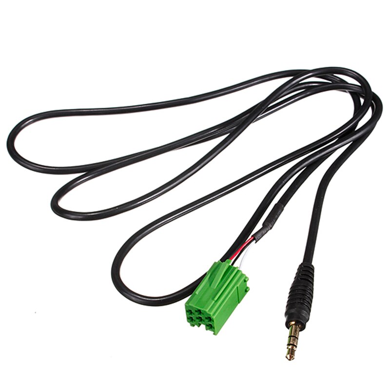 3.5mm AUX-INGANG ADAPTER KABEL LOOD Voor RENAULT CLIO MEGANE LAGUNA SCENIC iPhone