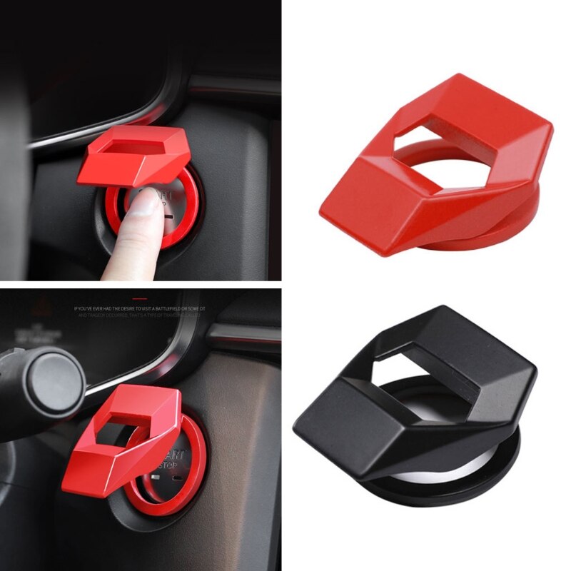 Car Engine Start Stop Button Ring Ignition Cover Trim For Golf 7 MK7 VII R Tiguan Jetta Car styling Auto Parts