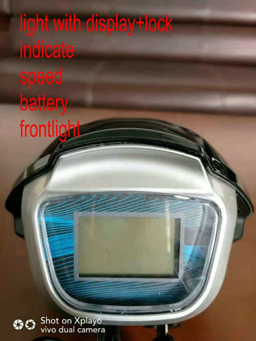 speedometer&battery level indicator&60v display with frontlight &bluetooth for electric bike scooter tricycle mobility diy parts