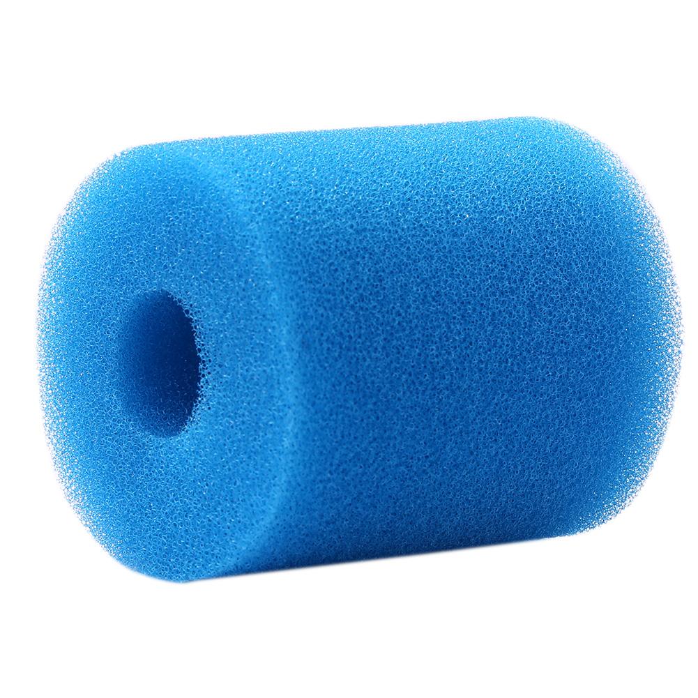 Reusable Sponge Cylindrical Cleaning Cotton Foam Washable Swimming Pool Filter Reusable Simply Clean and Put Back Handy