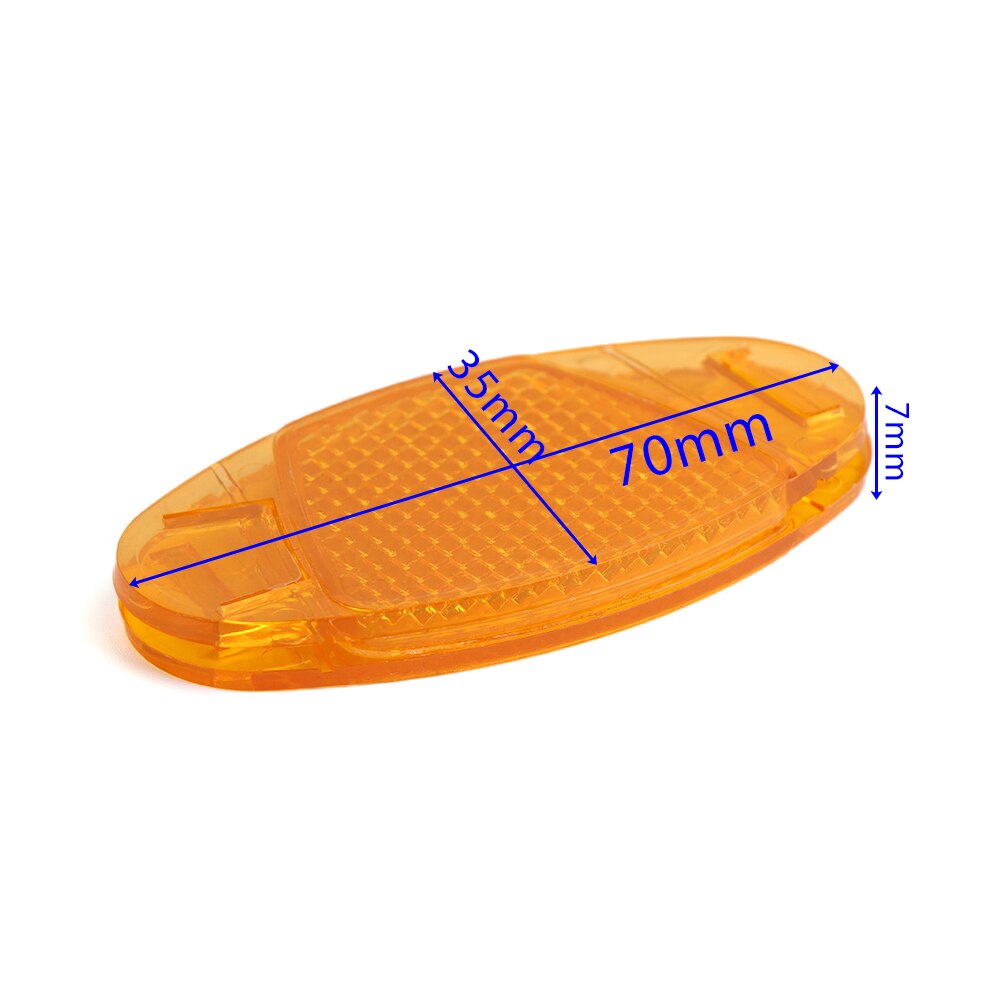 2pcs Oval&Round Bicycle Bike Spoke Reflector Safety Warning Light Wheel Rim Reflective Mount Night Reflectors Flashing Lights