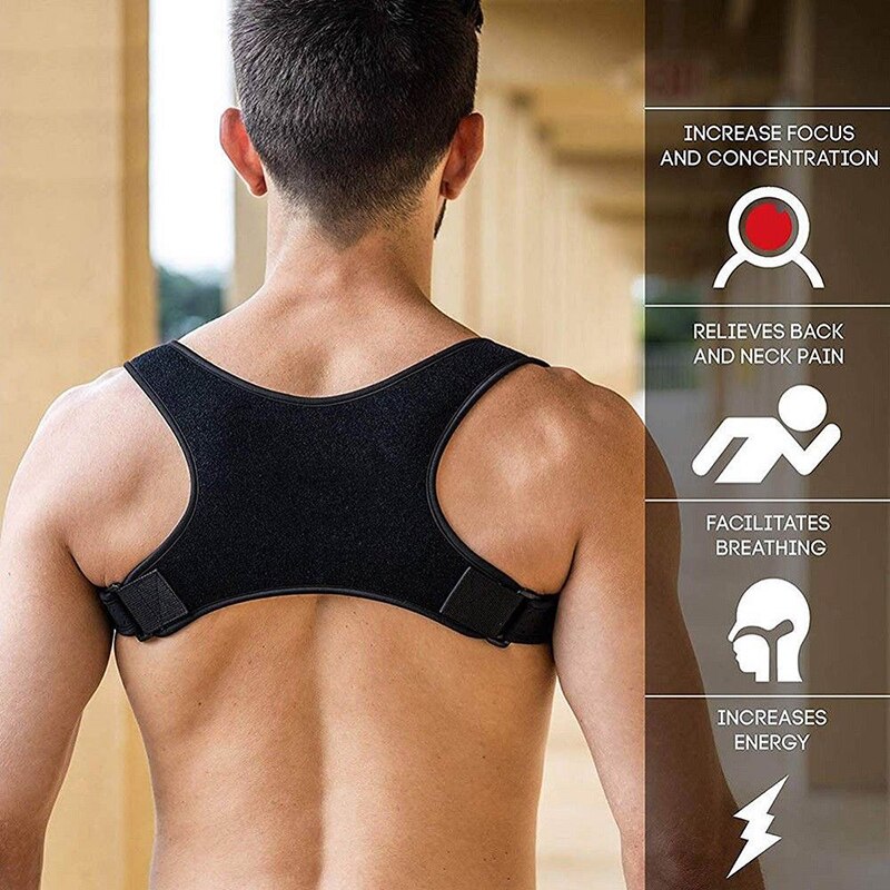 Houding Corrector Breuk Ondersteuning Terug Schouder Correctie Brace Riem Therapie Schouderbrace Rugsteun Correctie: 02(child)