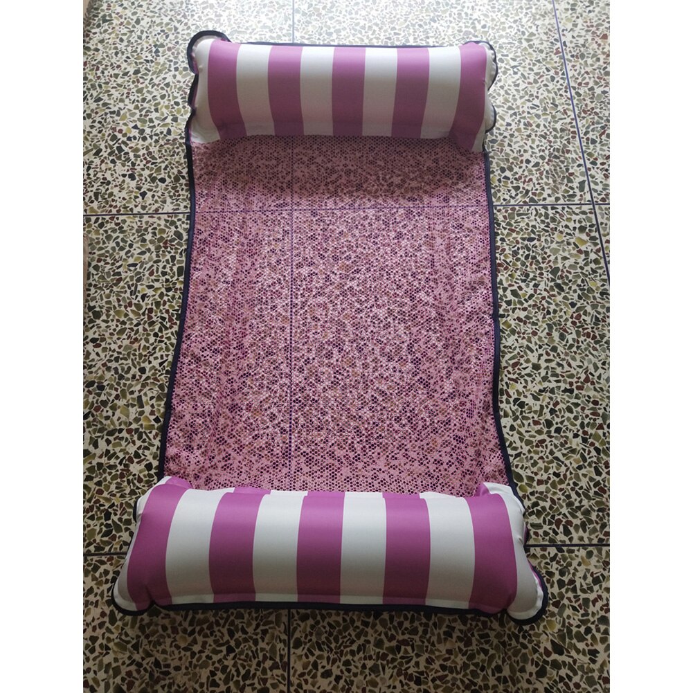 Multi-Purpose Water Sports Drifter Outdoor Bed Party Swimming Pool Foldable Floating Lounge Chair Inflatable Hammock Saddle Toy