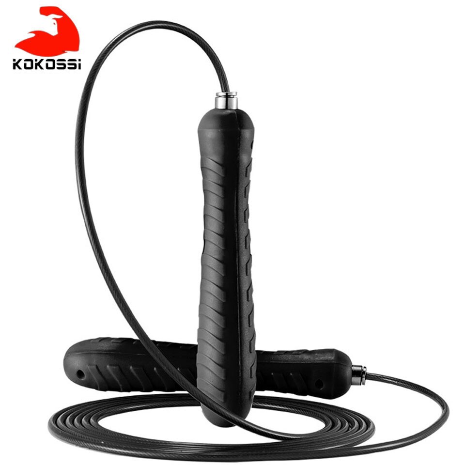 Corde à Sauter Fitness Pour Adultes - Longueur 2,8 M, Matériau Polyester, Pour Perte De Poids Et Cardio