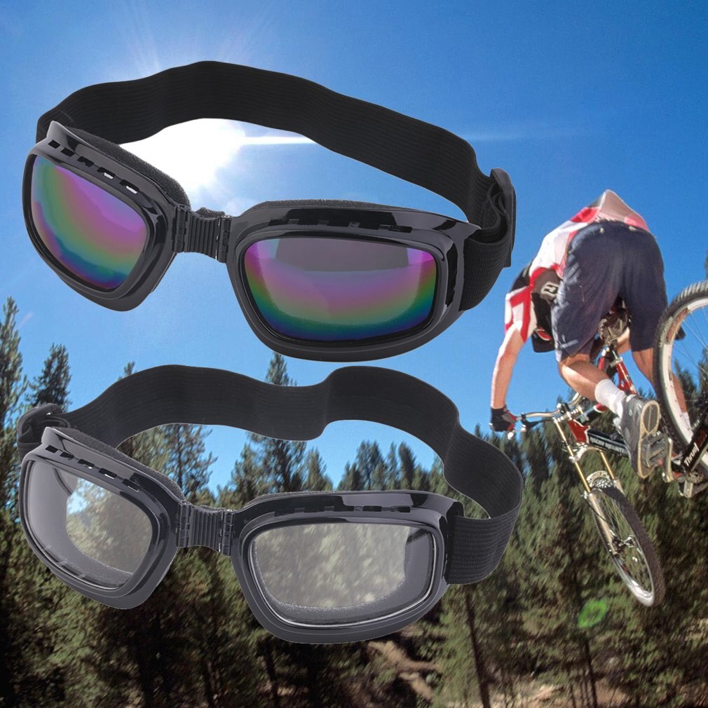 Fahrrad Radfahren Sicherheit Faltbare Winddicht Brille Anti-Nebel Sonne Winddicht Sport Radfahrer Brille Schutz Schutzbrille