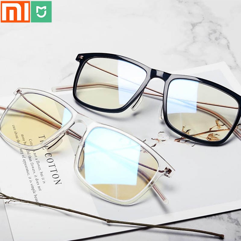 Originele Xiaomi Mijia Anti-Blauw Licht Glazen Pro 50% Blauw Verduisterend/Olie Slip/Bril/TR90 Frame