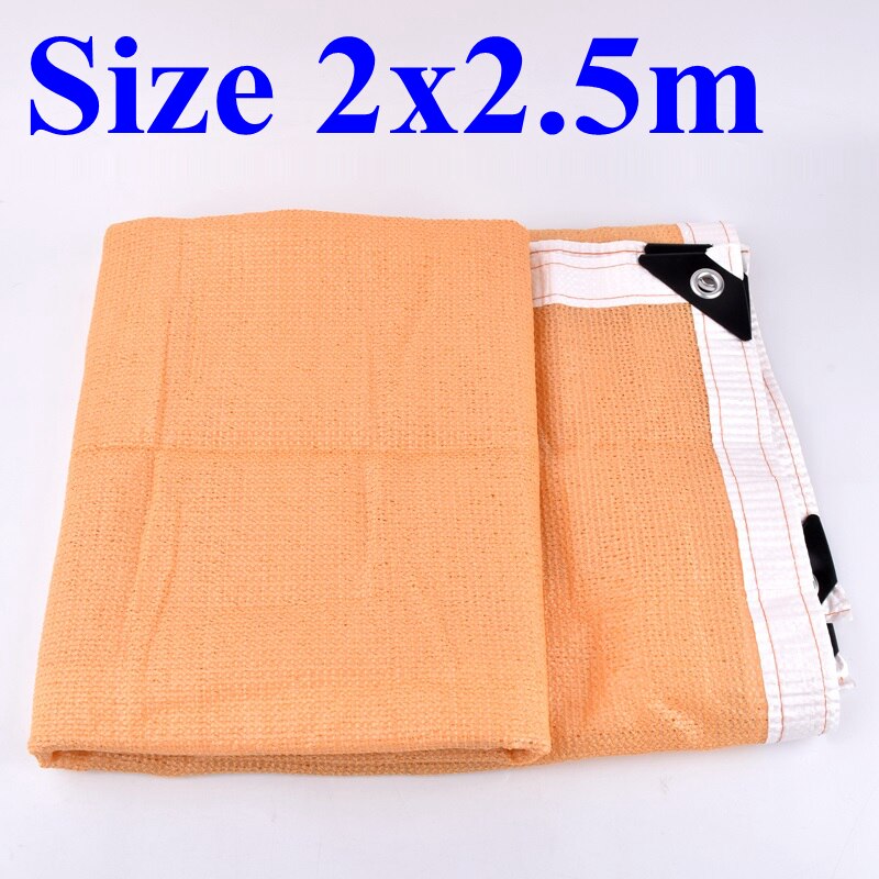 Beige Anti-Uv Sonnenschirm Netto Balkon Privatsphäbetreffend Sicherheit Netz Sukkulente Schattierung Netz Außen Markise Schwimmen Schwimmbad Sonne Sonnensegel: 2x2.5m