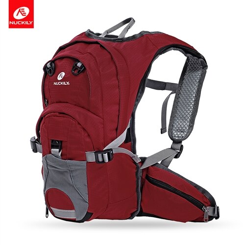 Waterproof Bicycle Bag 20L Bike Water Backpack Ventilate Ultralight Bike Water Climbing Running Hiking Sports Cycling Backpack: Red