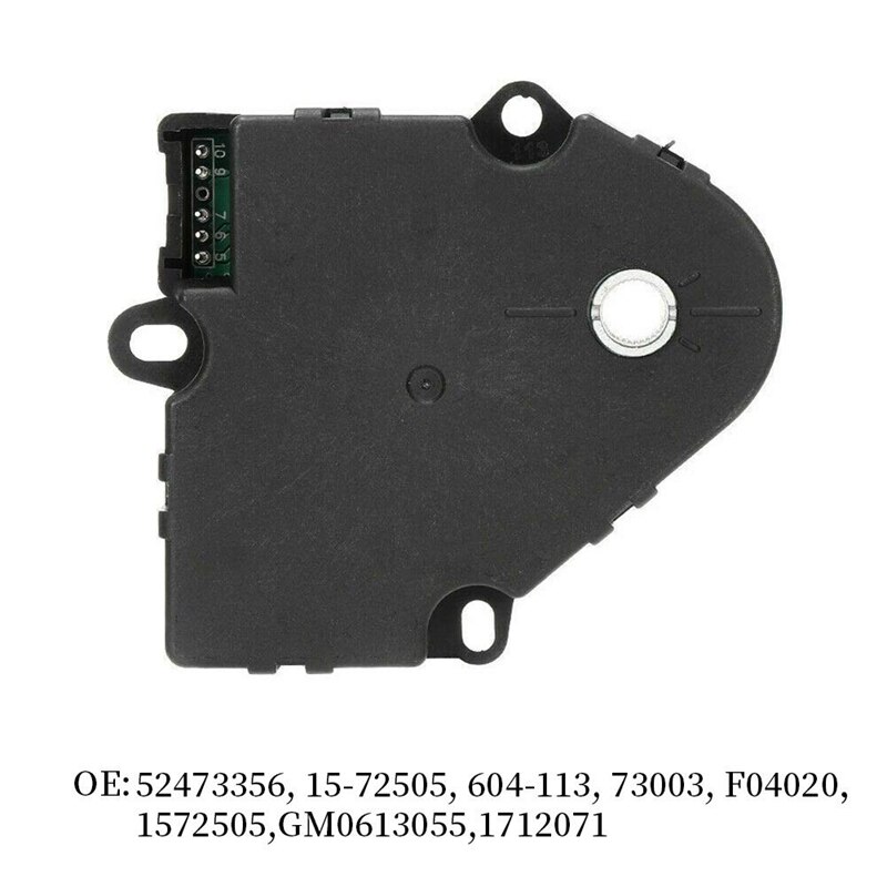 Air Door Actuator HVAC Heater Blend Temperature Valve 52473356 for Cadillac Chevy Silverado 1500 2500 3500 for Suburban Tahoe GM