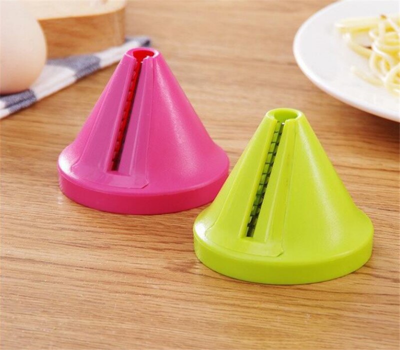 Lejek Model krajalnica spiralna warzyw strzęp marchew rzodkiewka nóż rozdrobnione urządzenie śruba tarka koła ostrzenia części naczynia