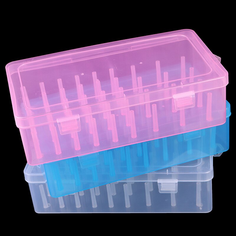 42 Axis Sewing Threads Box Transparent Needle Wire Storage Organizer Containers
