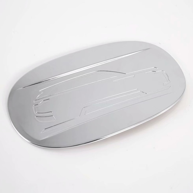 For Land Rover Range Rover Evoque L551 ABS Matt Exterior Oil Fuel Tank Cap Cover Trim