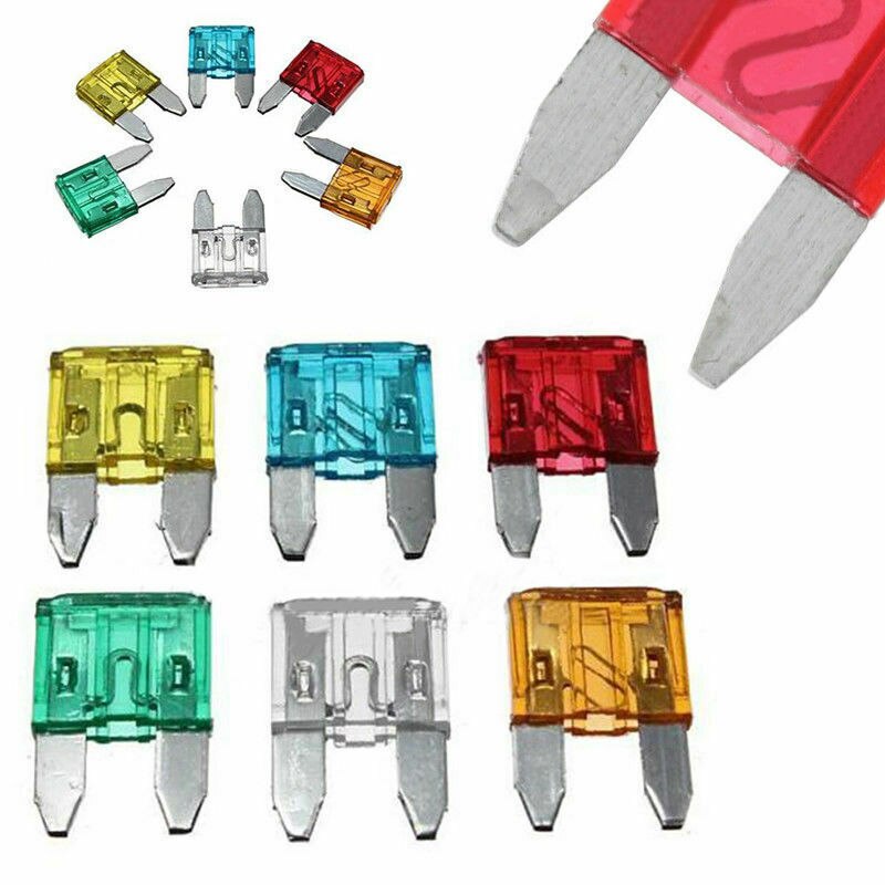 30Pcs Auto Blade Fuse for Car 5 10 15 20 25 30 AMP Mixed Motorcycle YX