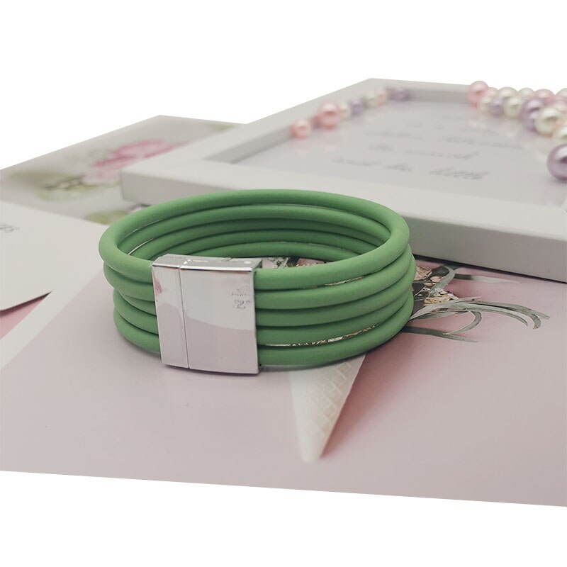 Vintage armbanden met magneetsluiting, handgemaakte armbanden, gewaagde punkstijl, rubberen sieraden, doe-het-zelf sieraden voor vrouwen, mannen, esthetische straat