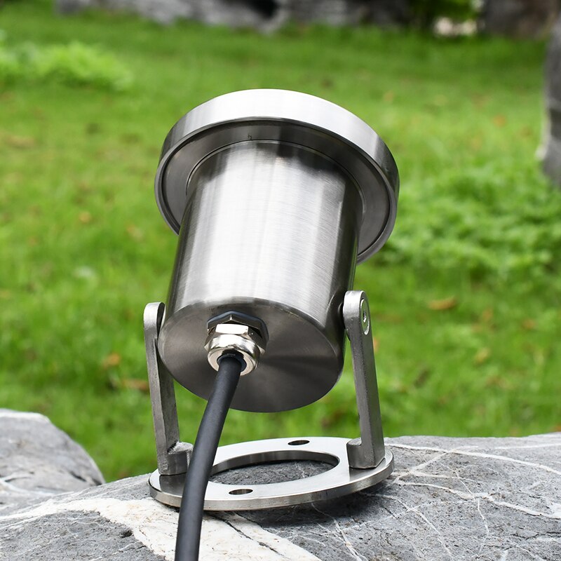 LED underwater light colorful spotlight ip68 waterproof stainless steel pool light 3w RGB changeable fountain lights pond lights