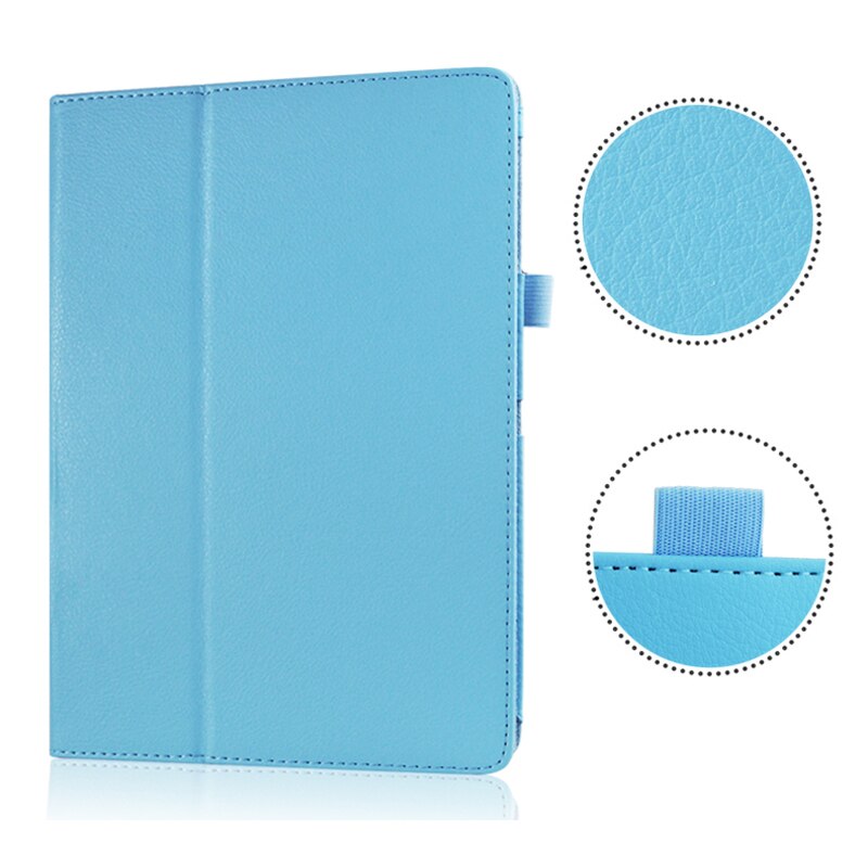 Funda Para Samsung Galaxy Tab S T800 T805 10,5 "PU Funda de cuero Para tableta funda inteligente Para Galaxy Tab S SM-T800 Tablet funda + pluma