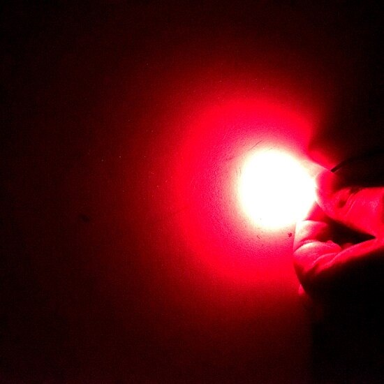 10PCS T5 B8.4D B8.4 Super Bright LED Bulbs Car Panel Gauge Speedo Dash Lamp Auto Dashboard Instrument Cluster Lights: Red