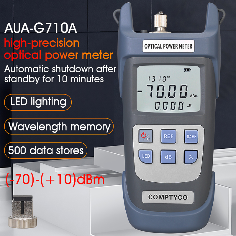 Multifunction Optical Power Meter OPM with Visual Fault Locator optical fiber tester 5KM 10km 20KM 30km VFL 10/30MW/50MW FTTH: G710A OPM