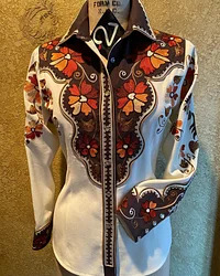 Women's Blouse Long Sleeve Shirt Spring Women Top Shirt Camisas Femininas Shirts Brown Blouses Korean Style Clothes