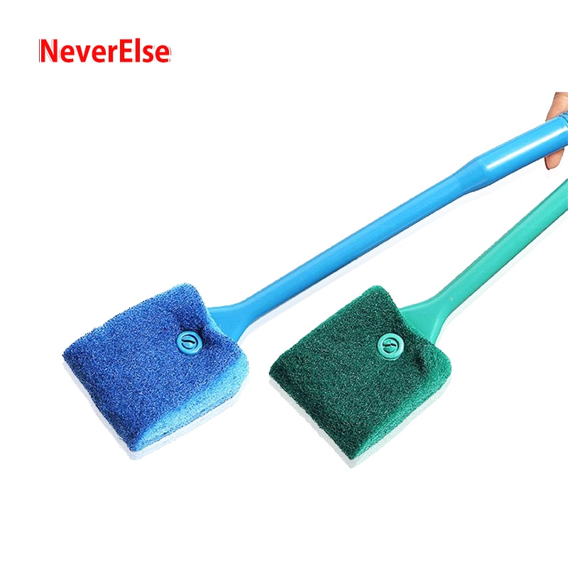 Fish Tank Brush Glass Scraper Algae Coral Reef Cleaner Sponge Aquarium Accessories Plant Brush Cleaning Tools