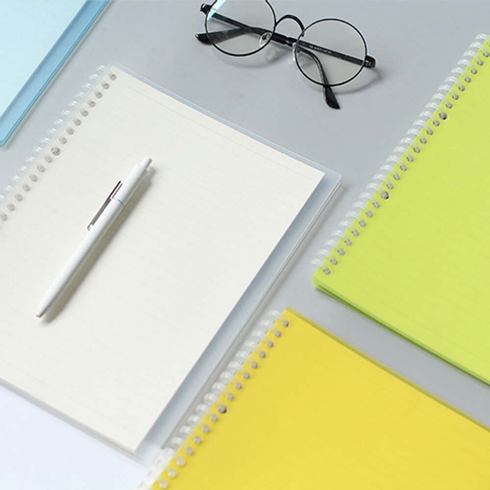 10pcs 30 Holes Loose Leaf Binding Manual Ring Notebook Scrapbooking Album Spring Spiral Rings Binder