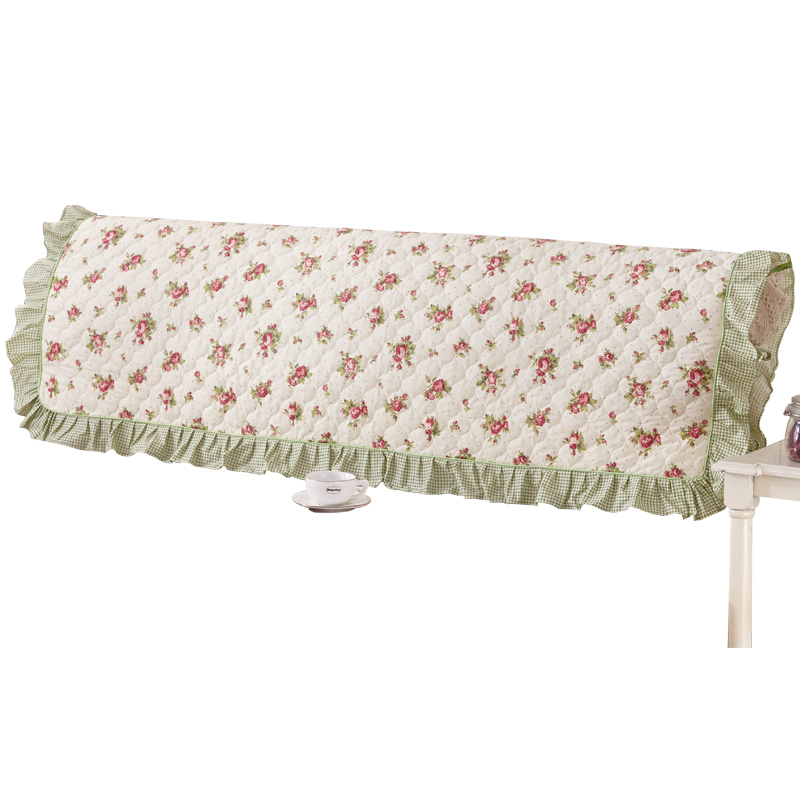 Couvre-tête de lit en coton de Style coréen, housse de protection de tête de lit en dentelle florale, pour chambre à coucher, décor de meubles, 1 pièce