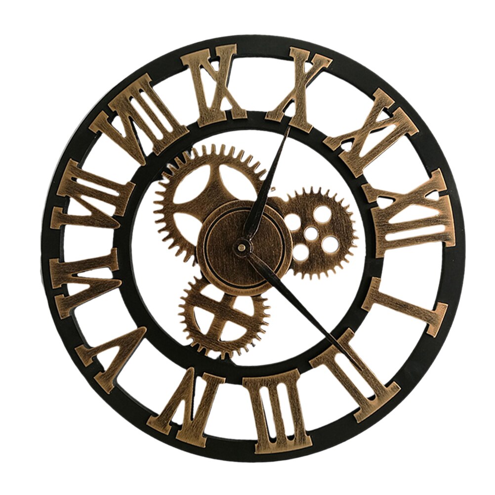 Industrial Gear Wall Clock Decorative Retro MDL Wall Clock Industrial