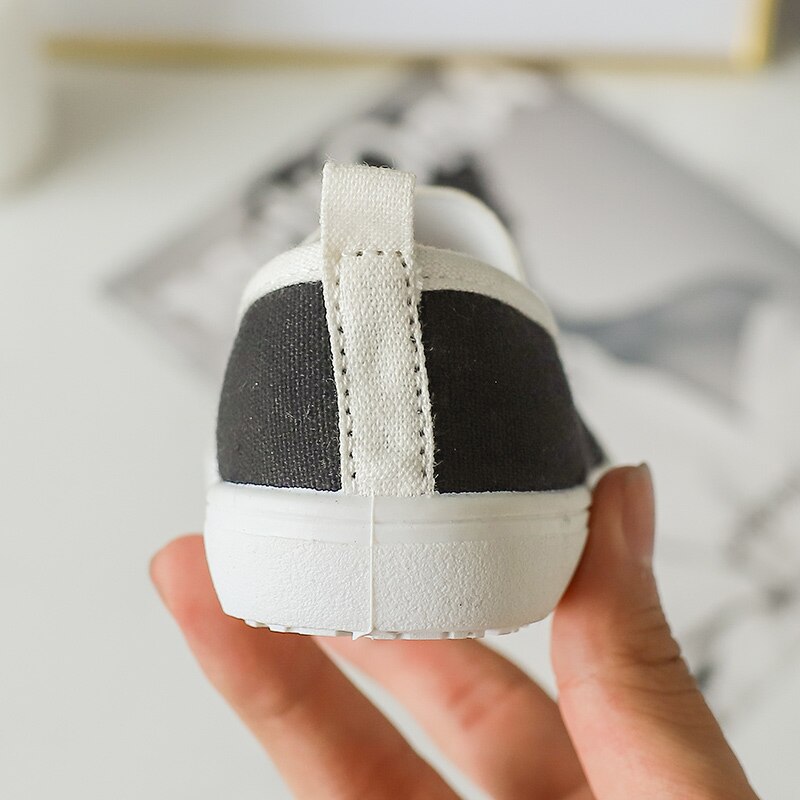 Kinderschoenen jongens meisjes peuter canvas schoenen schattige dieren zachte zool babyschoenen gemengde kleur comfortabel  sz056