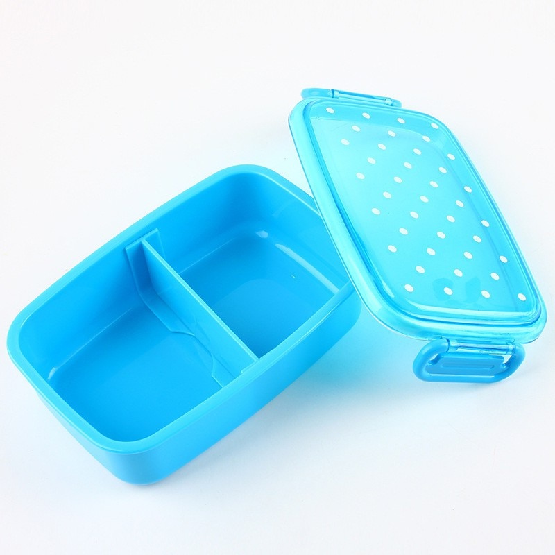 Dot Lunch Box for Children Picnic School Food Storage Container Bento Sushi Box Kids Fruit Snack Microwave Lunch Boxes