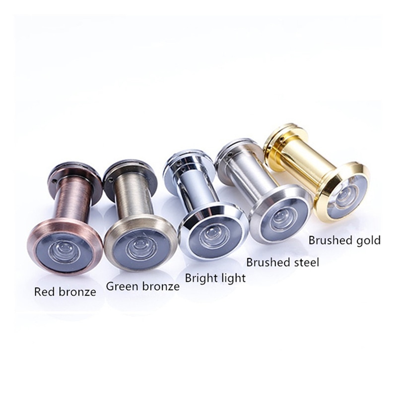 Home security door viewer 16MM 220 degree wide viewing angle peephole security eye video peephole home security door peephole