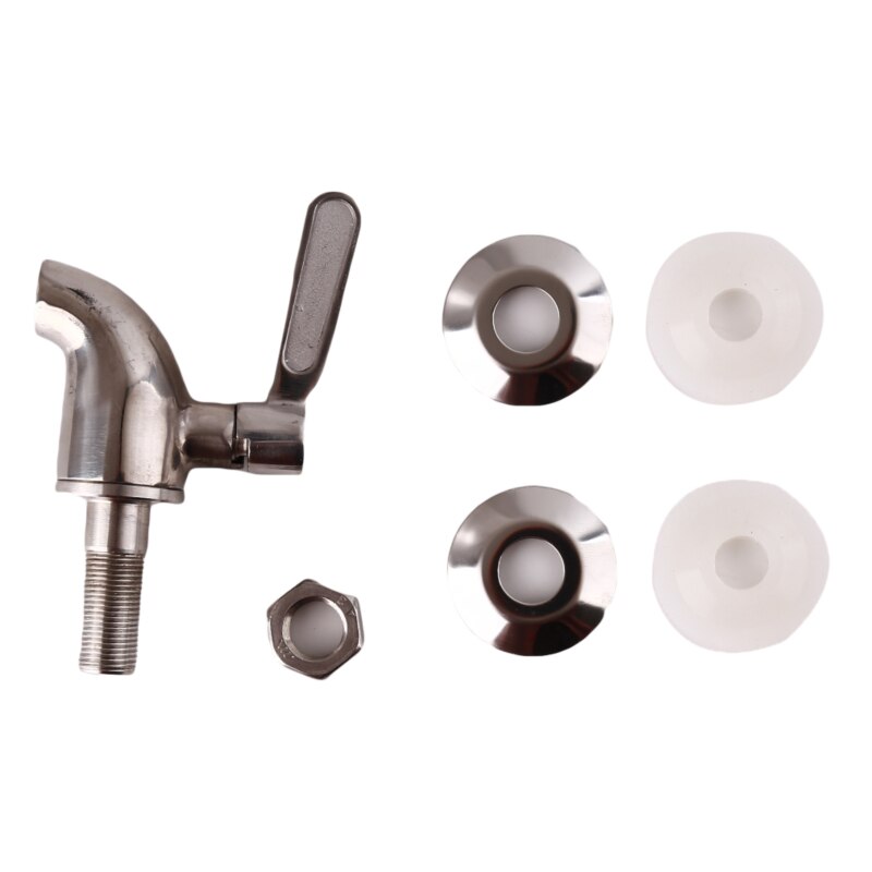 1PC Beverage Dispenser Water Mixer Tap Faucet Stainless Steel Juice Wine Beer Barrel Beverage Dispenser Bar Accessories