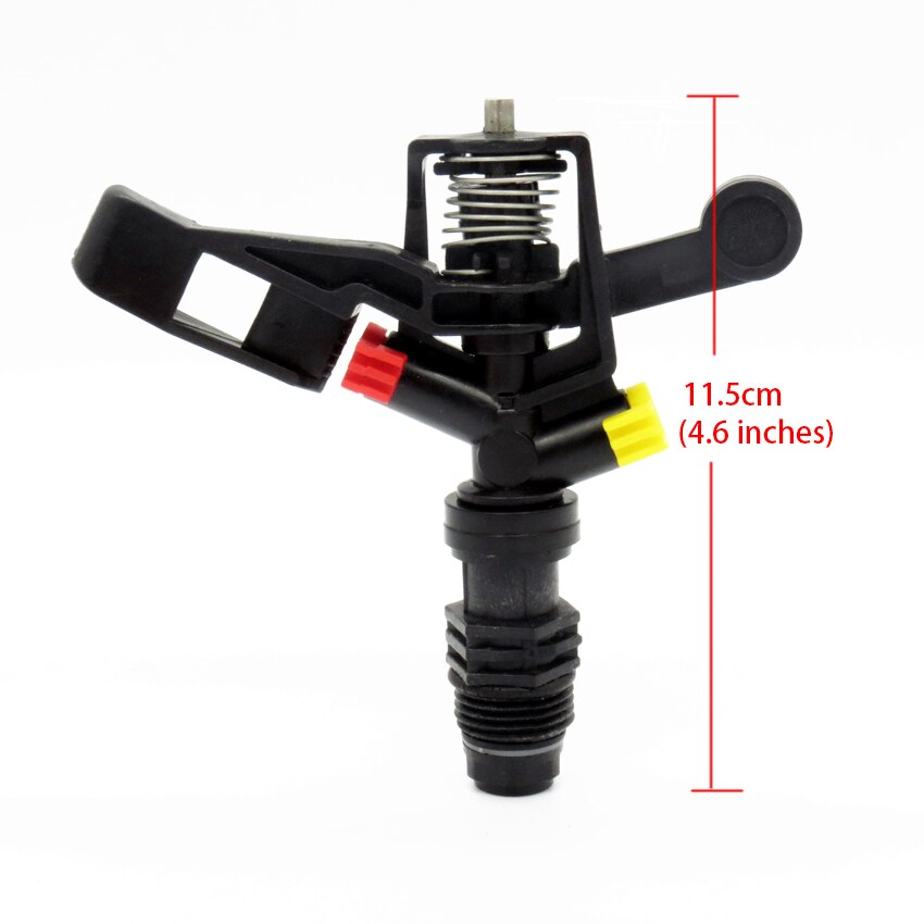 1/2 inch Plastic Irrigation Sprinkler Garden Greening Rotatable Sprayer for Lawn Garden Landscape Irrigation