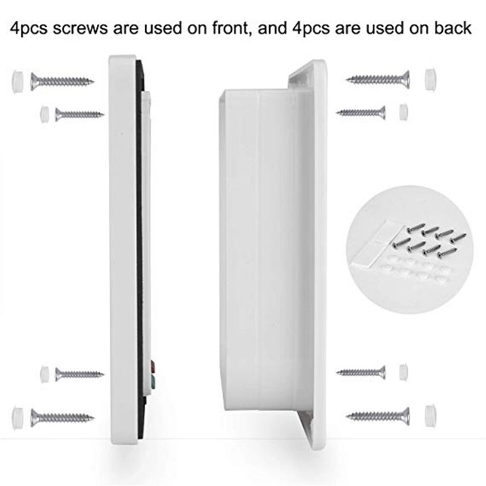 Pet door cat dog puppies four-way lock safety door household medium small size large lockable practical