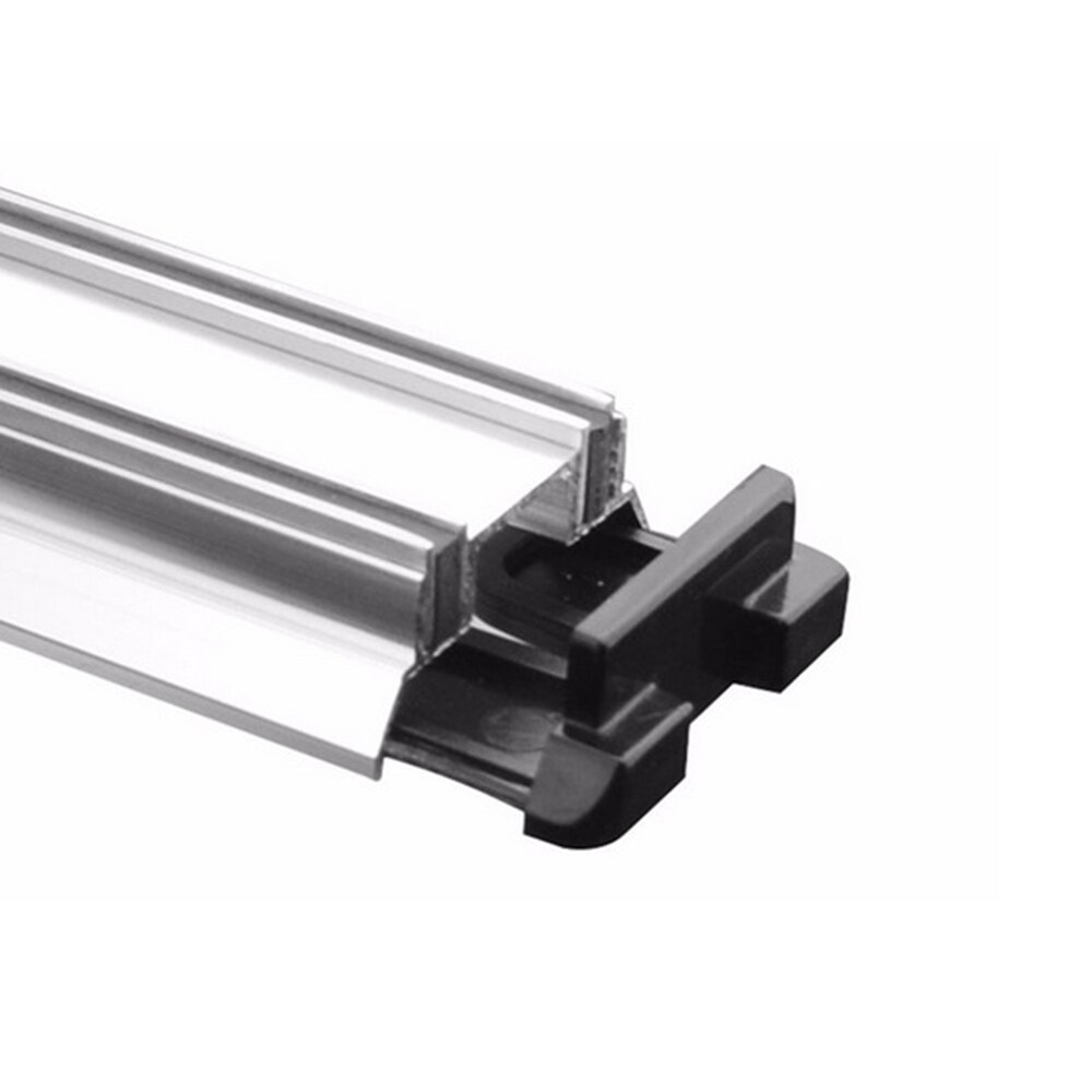 Kniv magnet holder vægbeslag sort abs plast til rustfrit stål metal kniv magnetisk kniv holder køkkenredskaber organizer