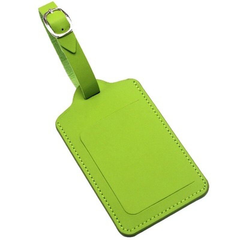 Etichette per bagagli moda accessori da viaggio uomo donna viaggi valigia in pelle etichette per bagagli etichetta portatile
