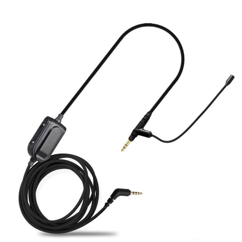 Voip Hoofdtelefoon Kabel Met Microfoon Voor Boompro Gaming Headset V-MODA Crossfade LP2 M-80 Audio-Lijn Met Mute