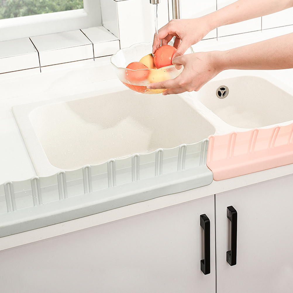1pc bärbara handfat diskbänk vattenstänkskydd kök badrum stänksäker baffelbräda kökstvättverktyg tillbehör