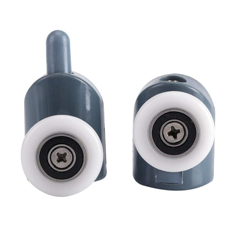 BMBY-8Pc Dusche Tür Rollen Rollen Dusche Tür Rollen Schiebetür Rolle führen Dusche Ersatzteile Glas Tür Scheiben Räder Ru