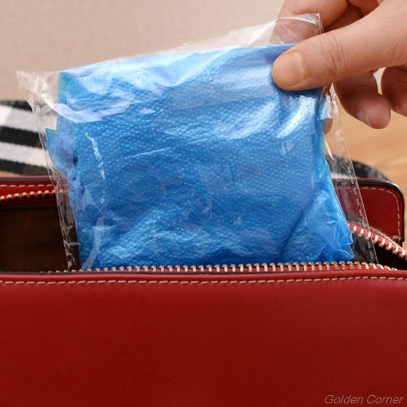Couvre-chaussures jetables en plastique épais et résistant à l&#39;eau, 1 paire, pour bottes montantes, directe M06 21