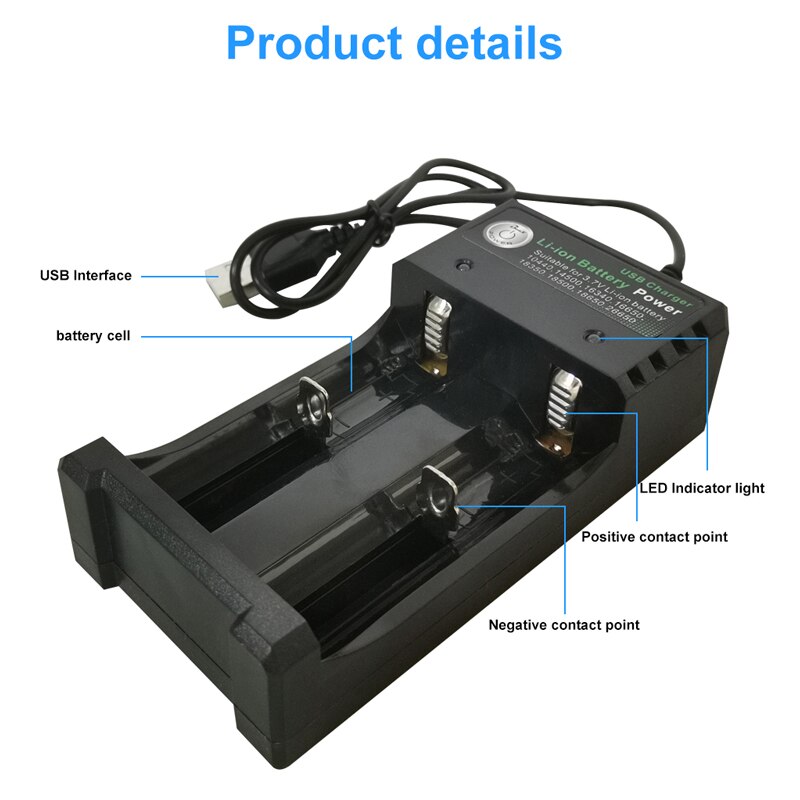 Lithium Batterij Oplader Usb Interface Solar Batterij Camera Lithium Batterij Oplader
